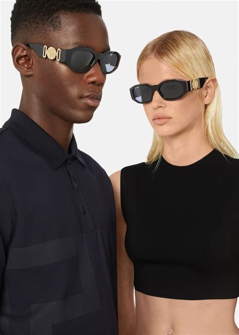 mens versace eyeglasses medusa|Versace Medusa sunglasses.